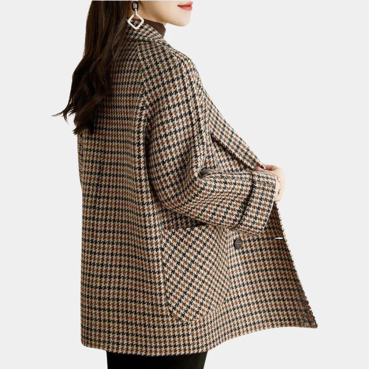 Classic Women's Wool Blend blazer Coat